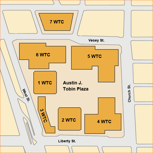 Plano del World Trade Center